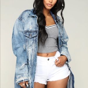 Boyfriend fit Denim Jacket